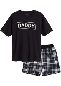 Shorty aus Baumwolle, schwarz, Gr&ouml;&szlig;e 44/46 (S), 100% Baumwolle, bonprix