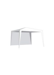 VETRO-PLUS Bočnica z&aacute;hradn&eacute;ho stanu bez okna 2,95 x 1,9 m biela