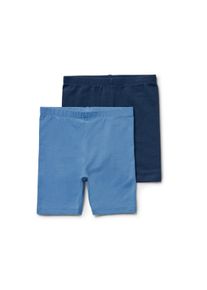 Tchibo - Kr&oacute;tkie legginsy - dla niemowląt - rozmiar 98/104 - kolor: niebieski