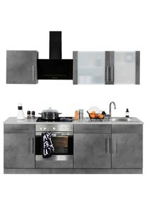 Wiho-K&uuml;chen wiho K&uuml;chen K&uuml;chenzeile &raquo;Cali, TOPSELLER&laquo; mit E-Ger&auml;ten, Breite 220 cm