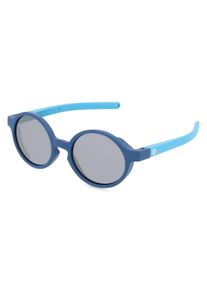 Julbo J58011 WALKER | Kinder-Sonnenbrille | Fassung: Vollrand, Rund, Kunststoff, Blau Dunkel | Glasfarbe: Grau