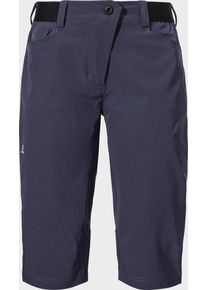 Sch&ouml;ffel 3/4-Hose SCH&Ouml;FFEL "Capri Pants Style Keitele WMS", Damen, Gr. 48, Normalgr&ouml;&szlig;en, blau (8820, blau), Oberstoff: 88% Polyester, 12% Elasthan, Hosen 3/4-Hose