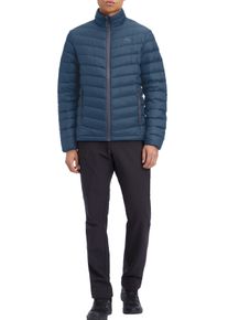 Outdoorjacke McKINLEY "Jacke Arlo JKT M", Herren, Gr. S, blau (navy), Obermaterial: 100% Polyamid. Wattierung: 90% Daunen, 10% Federn, eingesetzt eingefasste Kante, Jacken Outdoorjacke