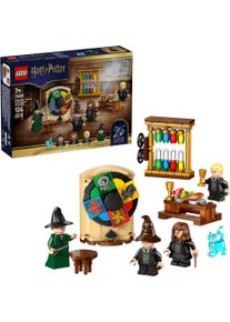 Konstruktionsspielsteine Lego "Schloss Hogwarts: Auswahlzeremonie mit dem Sprechenden Hut (76460)", bunt, Spielbausteine, Kinder, Kunststoff, Konstruktionsspielsteine, Lego Harry Potter; Made in Europe