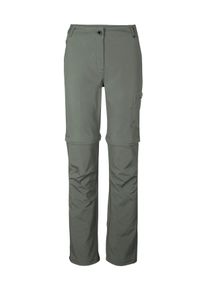 Zip-off-Hose Killtec "KOS 187 KG WMN PNTS", Damen, Gr. 19, Kurzgr&ouml;&szlig;en, gr&uuml;n, Obermaterial: 92% Polyester, 8% Elasthan, Hosen Zip-off-Hose, Abzippbare Funktionshose mit Komfort-Stretch, schnelltrocknend