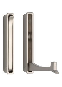 Kleiderhaken + Wandgarderobe, Garderobenhaken zum Einlassen klappbar 93mm