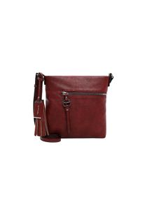 Tamaris, Damen, Umh&auml;ngetasche &raquo;Umh&auml;ngetasche TAS Nele&laquo;, darkred 606, darkred 606, Wundersch&ouml;nes Material aus Feinsynthetik