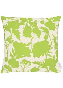 Apelt, Kissenbez&uuml;ge &raquo;7002&laquo; Rei&szlig;verschluss, gr&uuml;n, B/L: 40 cm x 40 cm - 1 Stk., gr&uuml;n