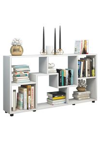 Vcm, Kommode &raquo;Holz Sideboard Regal Raumteiler Kommode Pintal&laquo; 1 Stk. tlg., Wei&szlig;, B/H/T: 62 cm x 20 cm, Wei&szlig;