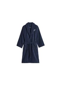 Gant, Unisex, Bademantel &raquo;Bademantel EMBROIDERY ROBE 1er Pack&laquo; 1 Stk., Dunkelblau, Dunkelblau, Gant Morgenmantel f&uuml;r Sie und Ihn