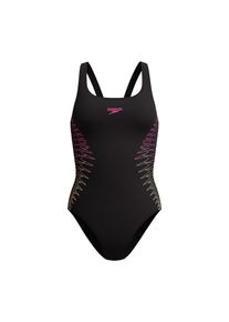 Speedo, Badeanzug schnell trocknend, Anthracite, Obermaterial: 80% Nylon, 20% Elasthan, 34 - N-Gr, Anthracite