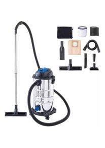 Scheppach, Industriestaubsauger, Staubsauger 30 L (Nass-Trockensauger)