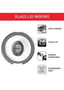 Tefal Ingenio glass lid 18 cm