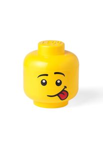 Lego Aufbewahrungskopf Gro&szlig;, Gelb, Komisch
