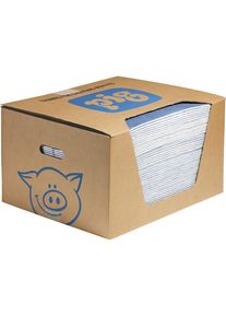 Wasserabsorbierende Saugmatten, in Spenderbox, VE 50 Stk, BxL 380 x 480 mm PIG