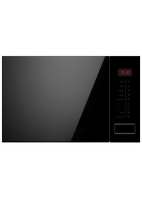 Amica Einbaumikrowelle, Schwarz, Metall, 59.5x39x32 cm, LED-Display, Auftaufunktion, Automatik-Kochprogramme, Signalton, Timerfunktion, Kindersicherung, K&uuml;chen, K&uuml;chenelektroger&auml;te, Mikrowellen