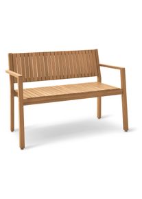 Tchibo - Gartenbank - 118,5x59x82cm - braun - Akazienholz / Stahl / Polypropylen