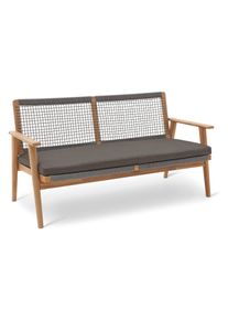Tchibo - Gartensofa - 149,2x76x78cm - anthrazit - Akazienholz / Polypropylen / Stahl