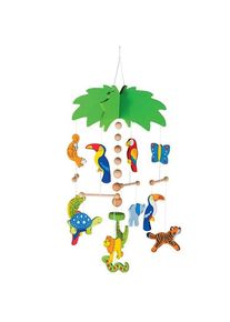 goki Wooden Mobile Palm Tree