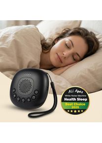 Portable White Noise Machine 20 Sounds RGB Night Light Rechargeable Sleep Aid for Baby, Kids, Adult Timer Function Travel-Friend