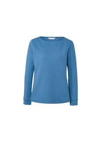 Tchibo - Bluza dresowa z fakturą - dla pań - rozmiar M 40/42 - kolor: niebieski