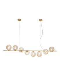 Luce Ambiente Design HONEY Suspension &agrave; 8 sources lumineuses, G9, I-HONEY-S8,