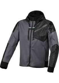 Macna Distec, textile jacket women , color: Dark Grey/Black , size: S