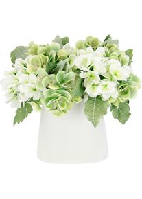 I.GE.A. Kunstblume &raquo;Hortensienbusch&laquo; In Keramikvase