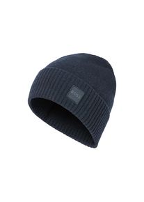 BOSS Orange Beanie &raquo;Akaio_R_Hat&laquo; Ton in Ton Logo-Badge, unisex