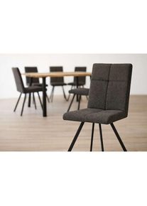 Home Affaire Eckbankgruppe &raquo;Mia Essecke, Sitzgruppe, Eckbankgruppe, K&uuml;chenbankgruppe&laquo; Set, 4er, 4 tlg. Eckbank mit Wellenfederung; Tisch in Eiche 