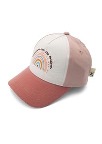 MaxiMo Baseball Cap 1 Stk. Regenbogen-Motiv, Basecap, 5-Panel, Klettverschluss, M&auml;dchen