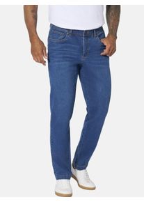5-Pocket-Jeans Jan Vanderstorm "Tiefbundjeans BOLKER", Herren, Gr. 27, N-Gr, blau, Obermaterial: 99% Baumwolle CO. 1% Elasthan EL., Jeans 5-Pocket-Jeans