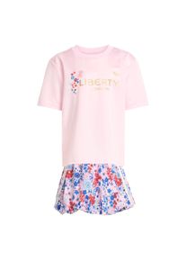 adidas originals Flickor Set 'adidas originals x Liberty London' bl&aring; / guld / rosa / r&ouml;d Storlek 104