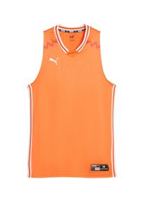 Puma M&auml;n Trik&aring; 'Hoops Team Game' hummer / ljusorange / vit Storlek XXL