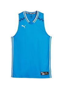 Puma M&auml;n Trik&aring; 'Hoops Team Game' bl&aring; / azur / vit Storlek M