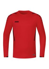 Jako M&auml;n Sport sweatshirt 'Challenge' purpur / svart Storlek M