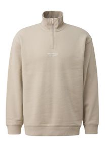 QS M&aelig;nd Sweatshirt sand St&oslash;rrelse XL