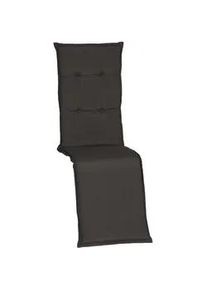 Relaxsesselauflage Trier ca.170x46x8cm Dunkelgrau