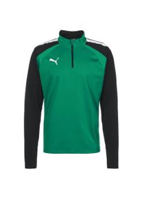 Puma M&auml;n Sport sweatshirt 'Team Liga' gr&ouml;n / svart Storlek XXL