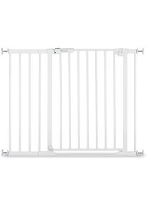 hauck Clear Step Autoclose 2 security gate 75 - 80 cm white + 21 cm extension piece