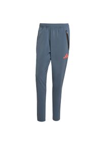 adidas Performance M&aelig;nd Sportsbukser 'FC Bayern M&uuml;nchen' gr&aring; / orange St&oslash;rrelse XXL