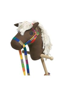 goki Wooden Hobby Horse Brown