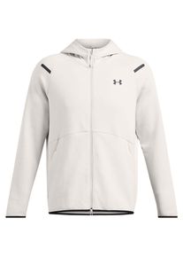 Under Armour M&auml;n Sport sweatshirt 'Unstoppable Flc' svart / vit Storlek M