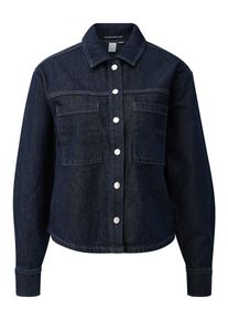 QS Damer Bluse navy St&oslash;rrelse XXL