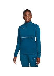 Nike Kvinnor Sport sweatshirt 'Academy' gentiana / vit Storlek XS