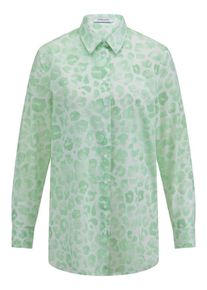 Peter Hahn - Long-Bluse, weiss, Gr. 40, Baumwolle