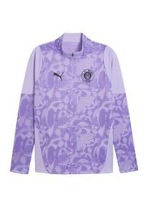 Puma M&auml;n Sport sweatshirt lila / mauve / svart Storlek S