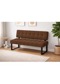 Home Affaire, Sitzbank &raquo;Mia K&uuml;chenbank, Polsterbank, Esszimmerbank, 141x64 cm&laquo; Moderne Bank und Farben, Sitzplatzanzahl: 2-3, Frei in Raum stellbar, 