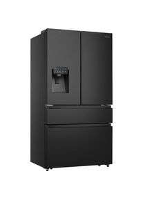 HISENSE, French Door &raquo;RF728N4SBFE&laquo; 178, 5 cm hoch 91, 4 cm breit, schwarz, Rechtsanschlag, schwarz