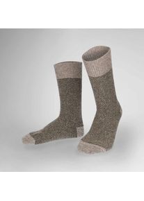 Hudson, Damen, Socken &raquo;Socke Tweet&laquo;, dirty green 0552, 39-42, Woll-Mix